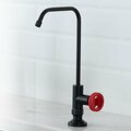 Kd Etagere Urbix Drinking Water Dispenser Beverage Kitchen Faucet Matte Black & Red KD2137297